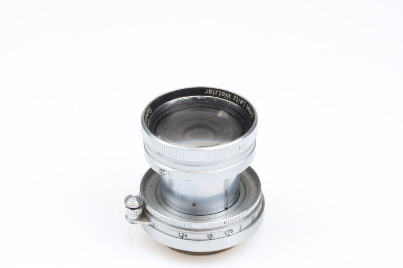 Leica Summitar 50mm f2 Objektiv lens M39 Anschluss mount Leitz 99681 – Bild 3
