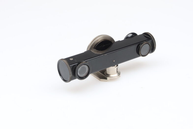 Leica FOKOS black nickel Entfernungsmesser range finder Leitz 99682 – Bild 3