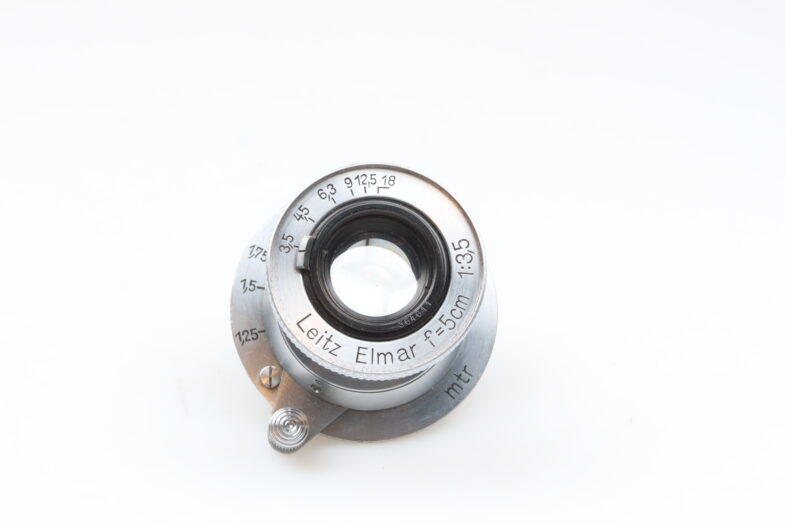 Leica Elmar 5cm f3.5 chrome Objektiv lens Leitz M39 Anschluss 99709 - Image 6