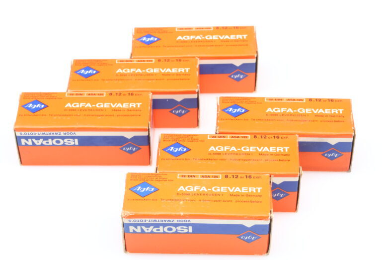 6x Agfa Isopan 127 Film Baby Rolleiflex MDH 1983/1984 SET 99667 – Bild 2