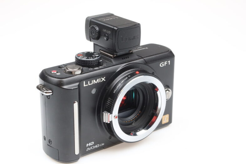 Lumix DMC GF1 Kamera camera Leica M Mount Live Viewfinder 99748 - Image 2