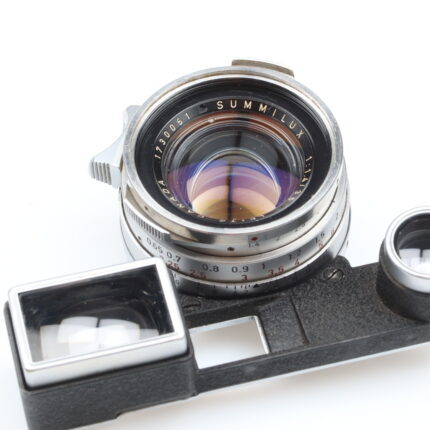 Leica Summilux M 35mm f1.4 Steel Rim 11870 Objektiv lens Leitz M3