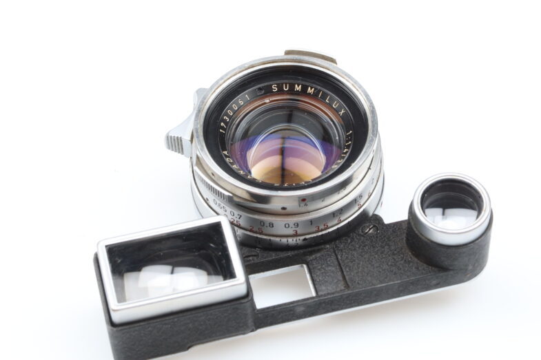 Leica Summilux M 35mm f1.4 Steel Rim 11870 Objektiv lens Leitz M3