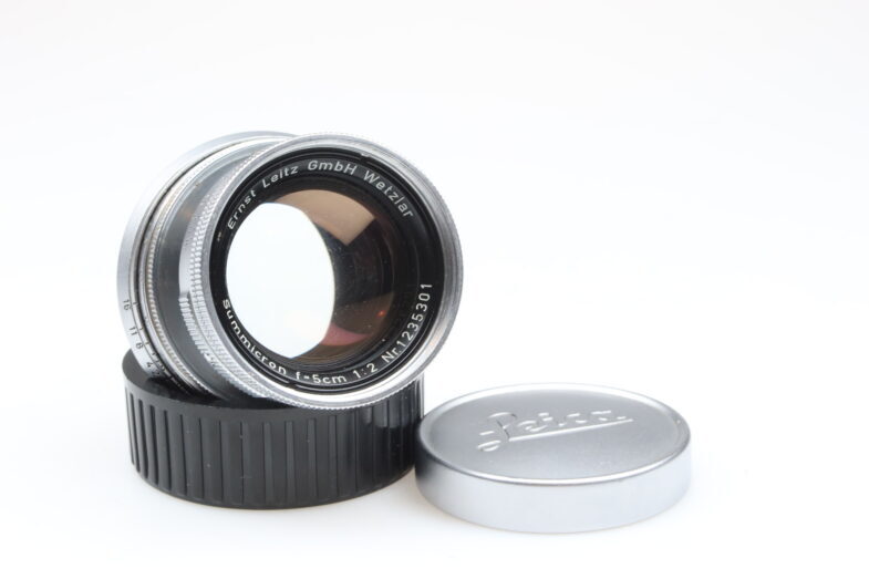 Leica Summicron M 50mm f2 collapsible Objektiv lens Leitz