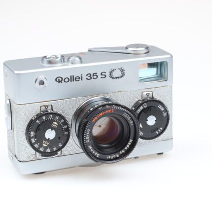 Rollei 35 S Lorberkranz Edition silver Sonnar 40mm lens