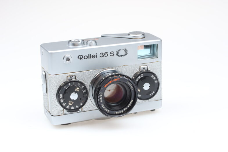 Rollei 35 S Lorberkranz Edition silver Sonnar 40mm lens