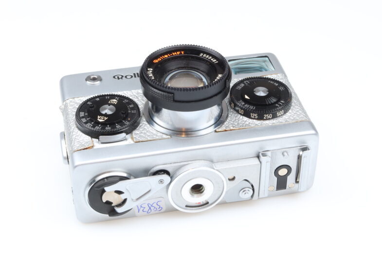 Rollei 35 S Lorberkranz Edition silver Sonnar 40mm lens 99831 near mint – Bild 7