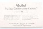 Rollei 35 S Gold "60th Year" Kamera Zeiss Sonnar lens 99832 near mint – Bild 12