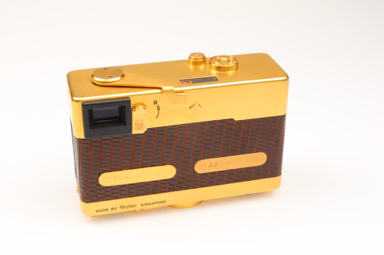 Rollei 35 S Gold "60th Year" Kamera Zeiss Sonnar lens 99832 near mint – Bild 5