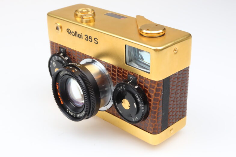 Rollei 35 S Gold "60th Year" Kamera Zeiss Sonnar lens 99832 near mint – Bild 7