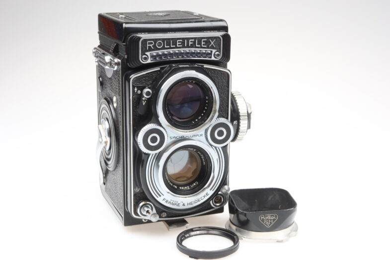 Rolleiflex 3.5F Kamera Zeiss Planar 75mm f3.5 Objektiv Rollei