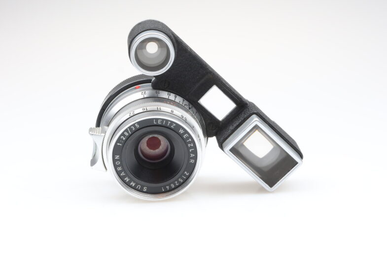 Leica Summaron M 35mm f2.8 Objektiv lens mit Brille Infinity Lock Leitz 99823 top - Image 2