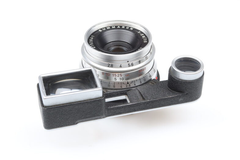 Leica Summaron M 35mm f2.8 Objektiv lens mit Brille Infinity Lock Leitz 99823 top - Image 5