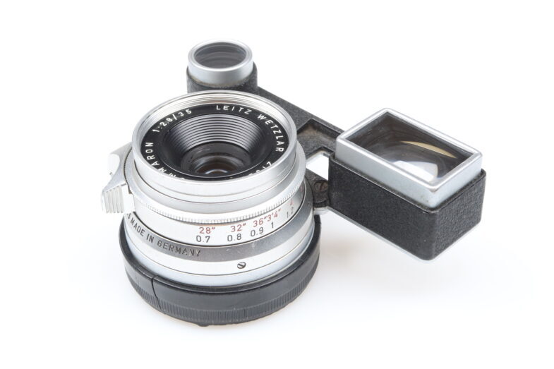 Leica Summaron M 35mm f2.8 Objektiv lens mit Brille Infinity Lock Leitz 99823 top - Image 6