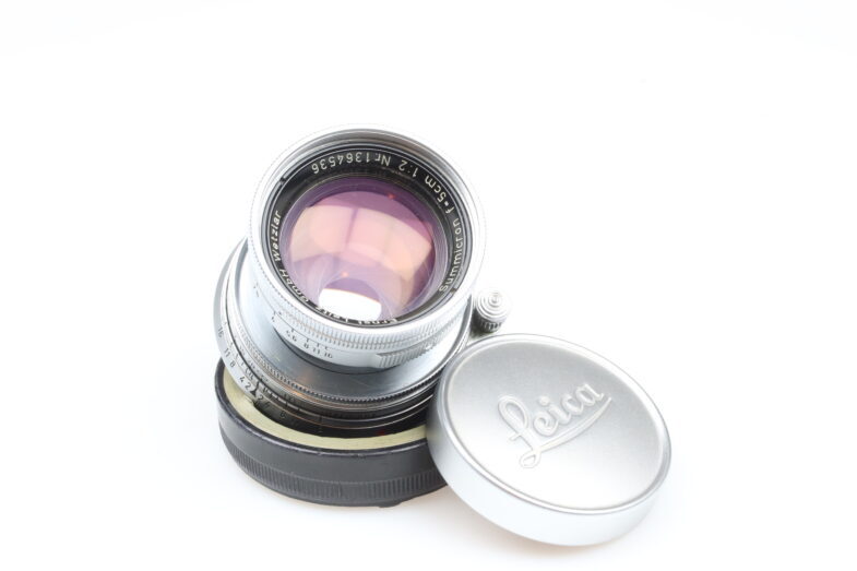 Leica Summicron M 5cm f2 collapsible Objektiv lens Leitz