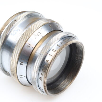 Meyer Görlitz Megon 10cm f2 Objektiv lens extrem RARE