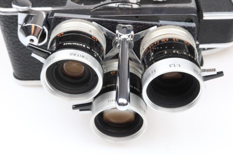Bolex H8 Reflex Kamera Kern Switar 12,5mm Switar 5,5mm 99819 – Bild 8