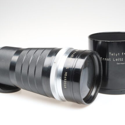 Leica Telyt 40cm f5 TLCOO M39 wartime first type uncoated rare