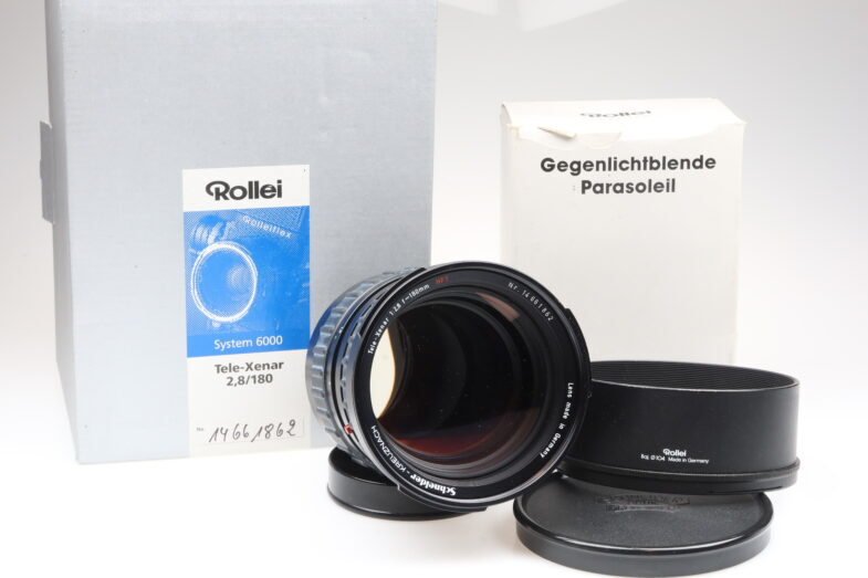 Rollei Tele-Xenar 180mm f2.8 HFT Schneider Objektiv