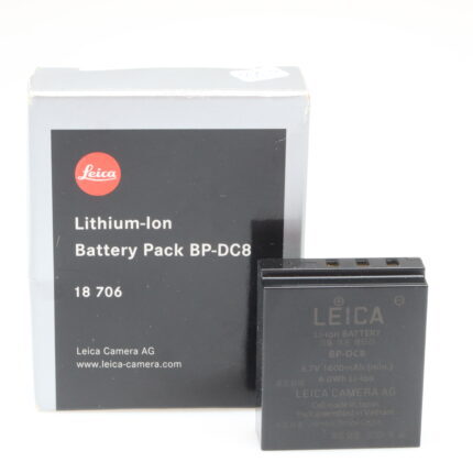 Leica Akku für Leica X1 X2 BP-DC8 18706 Leitz