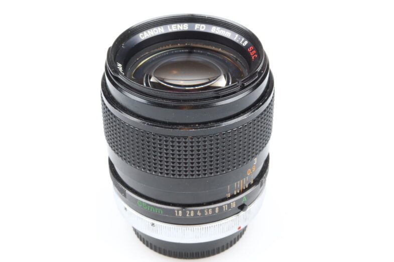 Canon FD 85mm f1.8 S.S.C. Objektiv lens FD Anschluss mount 99853 - Image 2