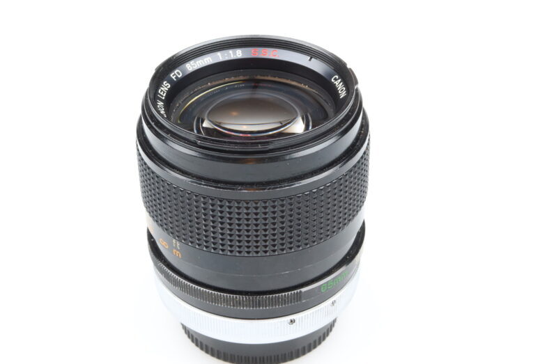 Canon FD 85mm f1.8 S.S.C. Objektiv lens FD Anschluss mount 99853 - Image 3