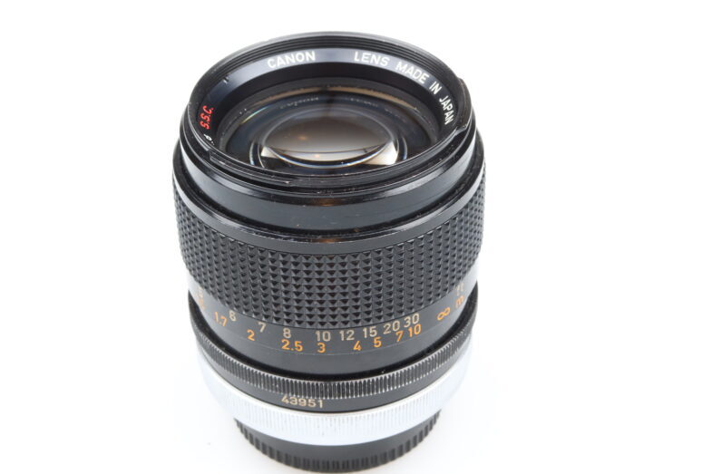 Canon FD 85mm f1.8 S.S.C. Objektiv lens FD Anschluss mount 99853 - Image 4