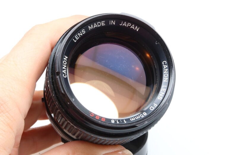 Canon FD 85mm f1.8 S.S.C. Objektiv lens FD Anschluss mount 99853 - Image 6
