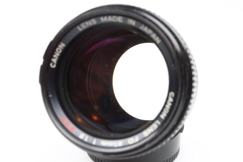 Canon FD 85mm f1.8 S.S.C. Objektiv lens FD Anschluss mount 99853 - Image 7