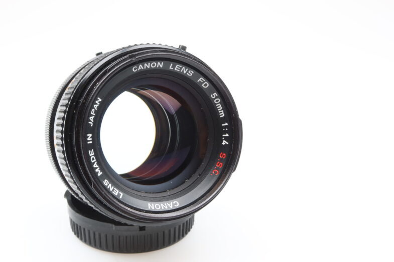 Canon FD 50mm f1.4 S.S.C. Objektiv lens FD Anschluss mount 99852 – Bild 6