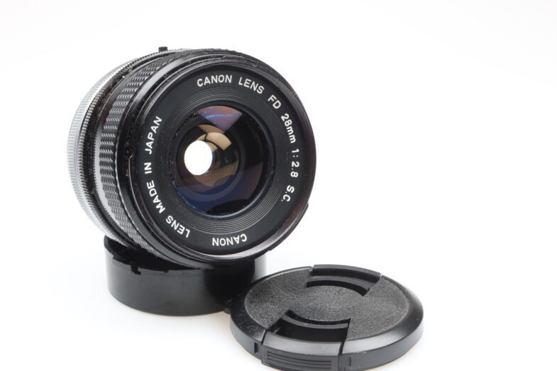 Canon FD 28mm f2.8 S.C. Objektiv lens FD Anschluss mount