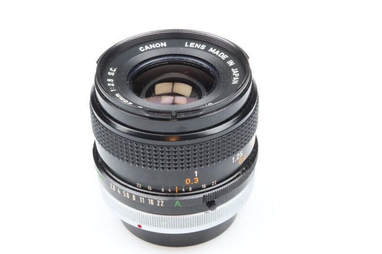 Canon FD 28mm f2.8 S.C. Objektiv lens FD Anschluss mount 99855 – Bild 4