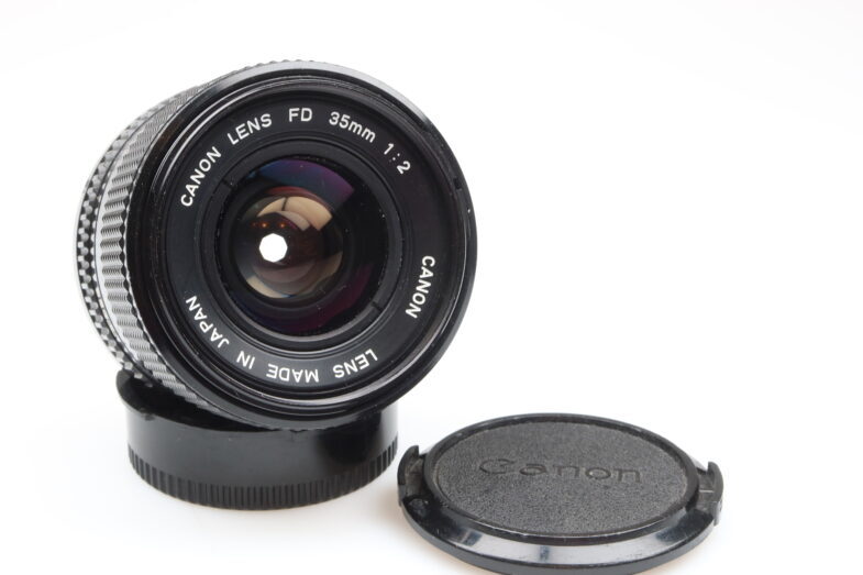 Canon FD 35mm f2 Objektiv lens FD Anschluss mount