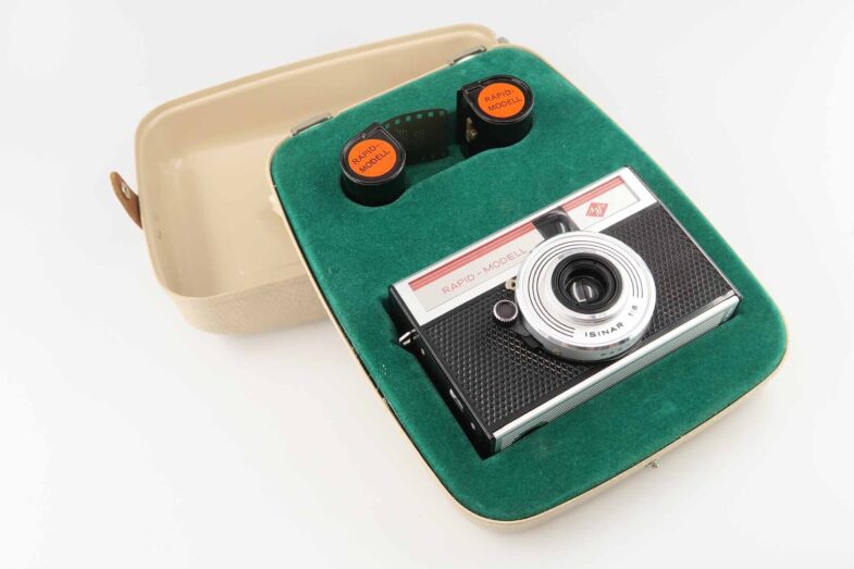 Agfa Rapid Kamera Demonstration Modell with Isinar 8 Parator RARE   84920 – Bild 8
