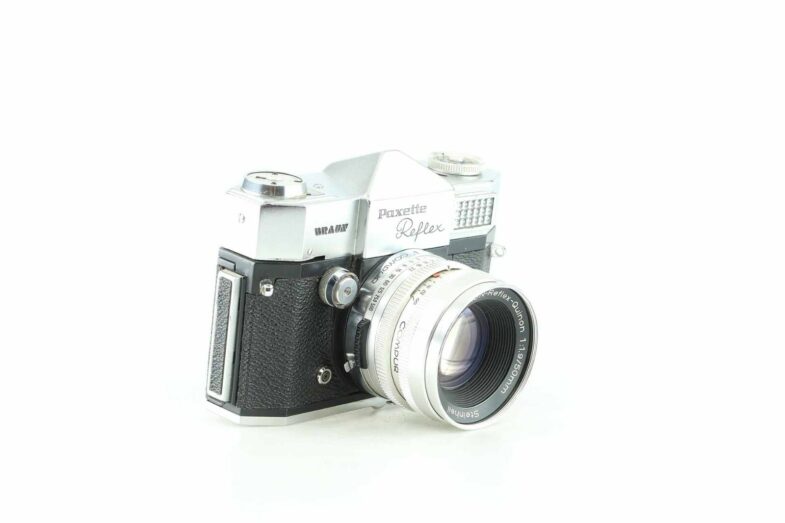 Braun Paxette Reflex mit Steinheil Braun Reflex Quinon 1,9 50 mm 90875 – Bild 3