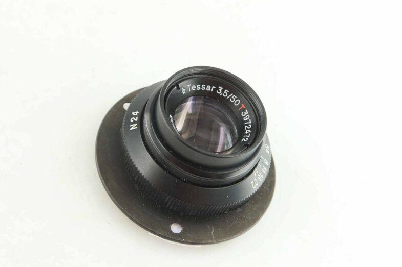 Carl Zeiss Jena Tessar 3,5 50 mm red T Q1 N24 87939 - Image 6