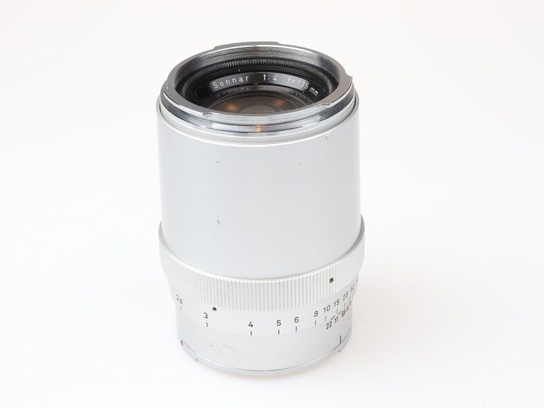 Carl Zeiss Sonnar 135mm f4 Objektiv lens Contax Anschluss mount 97838 - Image 1