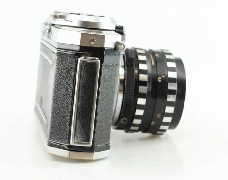 Edixa Mat. Mod. B-L Kamera Tarvenar 50 Tele Xenar 135 Curtagon 35 Lens 93832 LOT – Bild 5