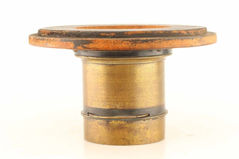 J.H. Dallmeyer London Patent 2 Messing Brass Objektiv Lens 92189 – Bild 3