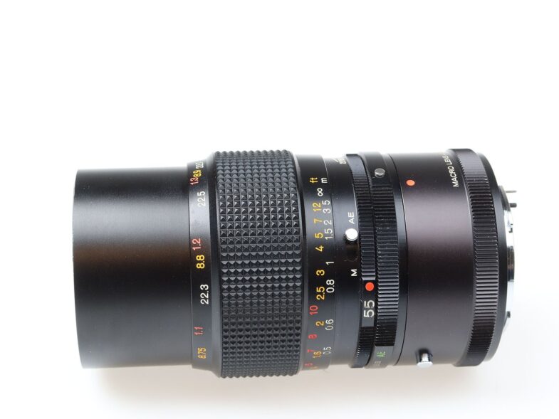 Konica Macro Hexanon AR 55mm f3.5 Objektiv lens 97857 near mint wie neu - Image 3