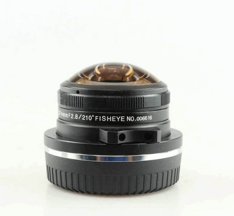 Lawoa CF 4mm 210° Fisheye Objektiv Lens  Fuji FX Anschluss mount near mint 94251 – Bild 3