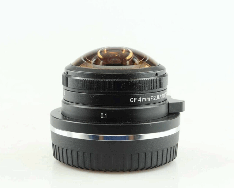 Lawoa CF 4mm 210° Fisheye Objektiv Lens  Fuji FX Anschluss mount near mint 94251 – Bild 4