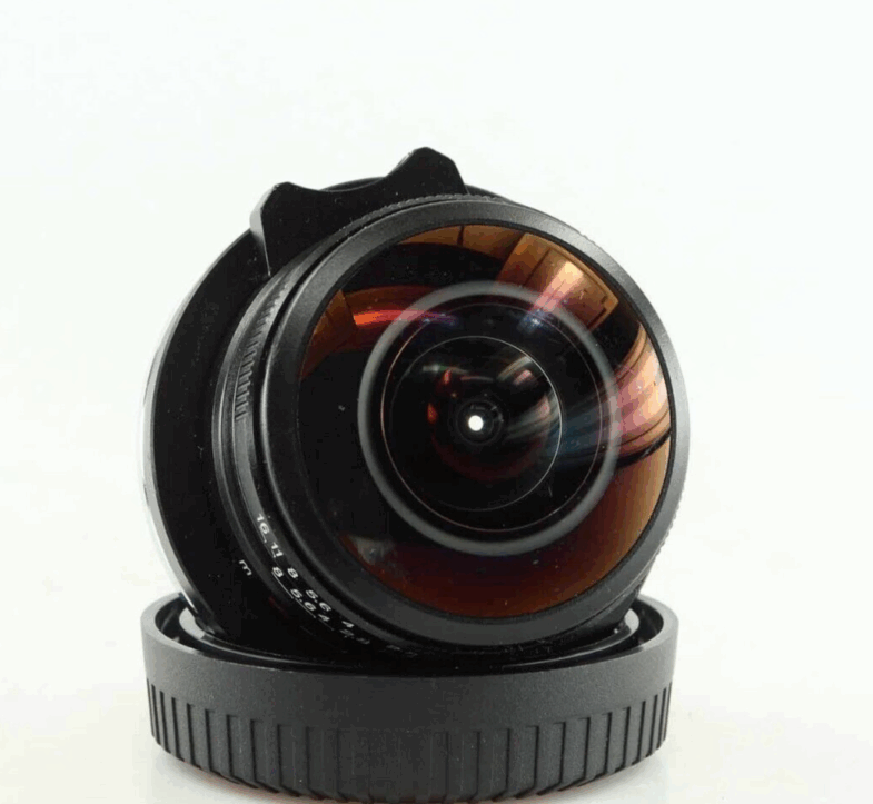 Lawoa CF 4mm 210° Fisheye Objektiv Lens  Fuji FX Anschluss mount near mint 94251 – Bild 5