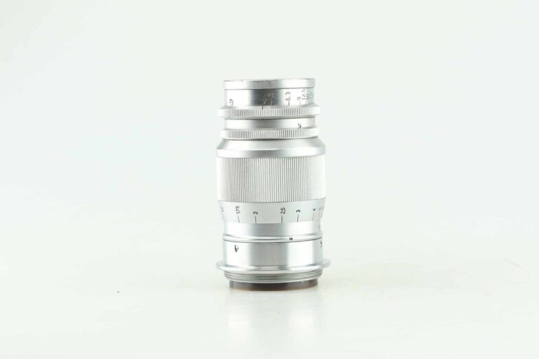 Leica Elmar 9 cm 4 Objektiv Lens All Chrome Chrom Leitz 92215 - Image 4