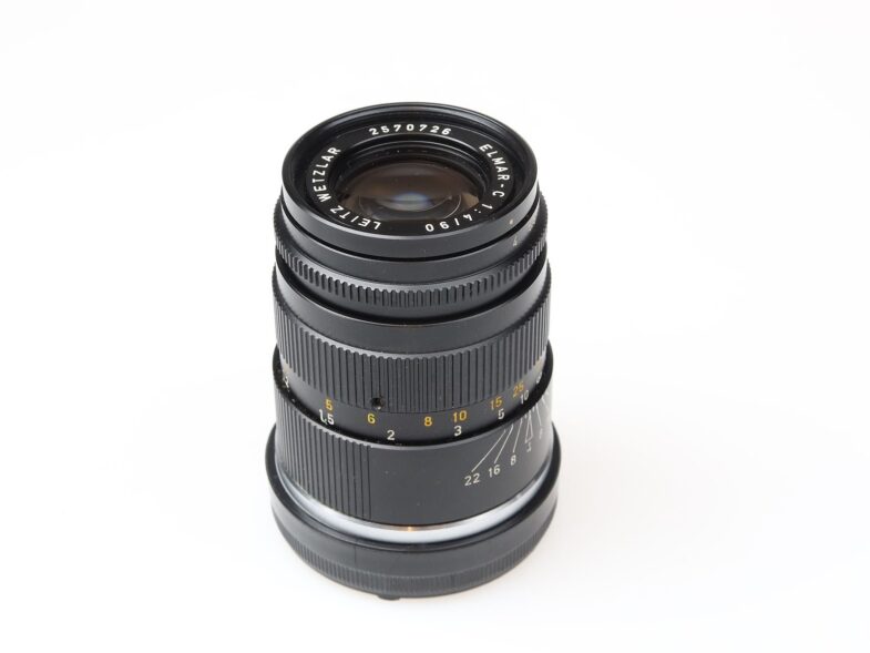 Leica Elmar C 90mm f4 Objektiv Lens für Leica CL  Leitz 97827 near mint – Bild 2