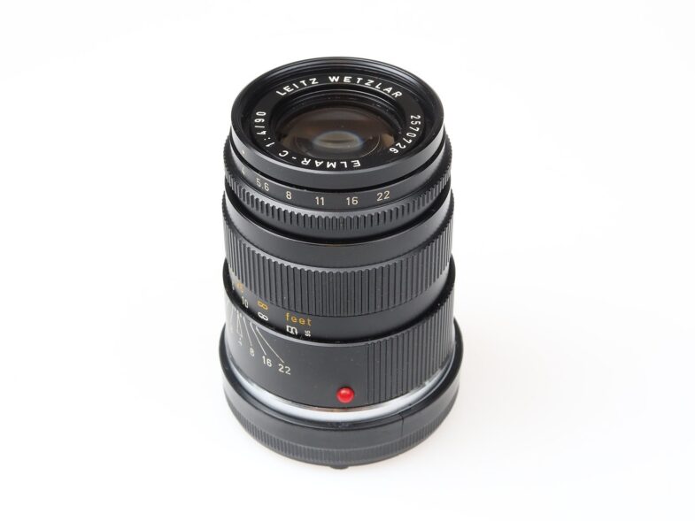 Leica Elmar C 90mm f4 Objektiv Lens für Leica CL  Leitz 97827 near mint – Bild 3
