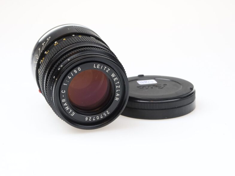 Leica Elmar C 90mm f4 Objektiv Lens für Leica CL  Leitz 97827 near mint – Bild 4