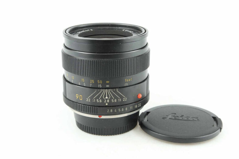 Leica Elmarit R 90mm 2,8 E55 11154 Umbau Leitax NIKON Anschlus Leitz 91131 – Bild 1