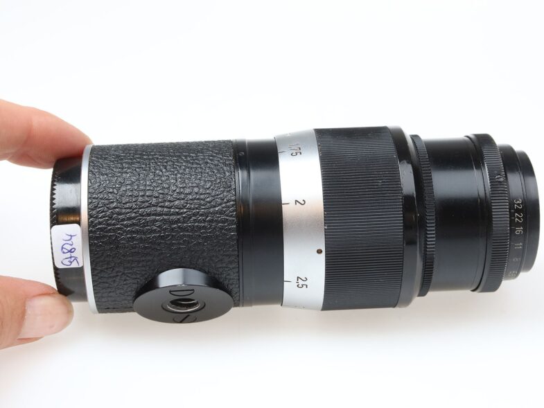 Leica Hektor 135mm f4,5 Objektiv Black chrome Leitz M39 mount 97824 near mint - Image 5