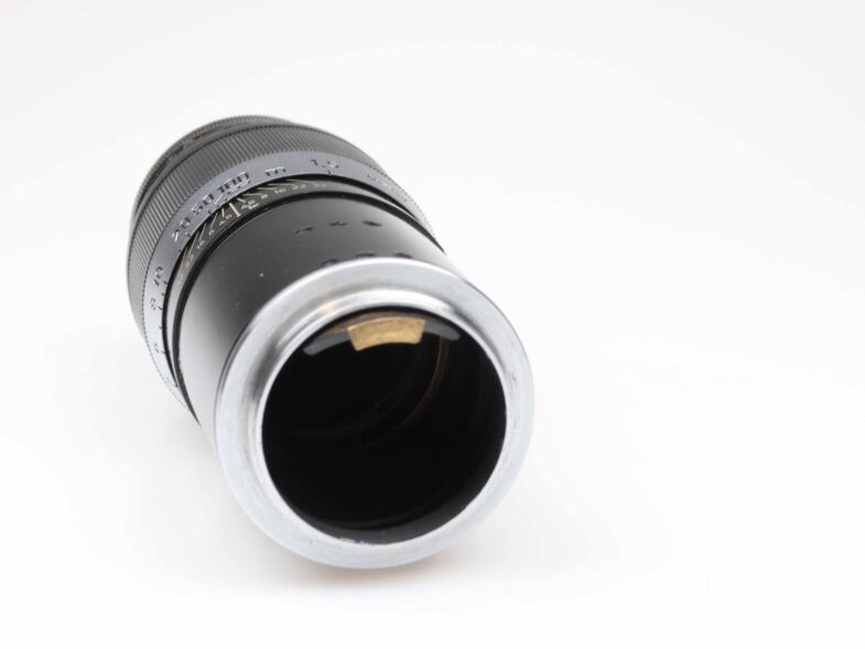 Leica Hektor 135mm f4,5 Objektiv Lens Black chrome Leitz Bakelit Dose M39 97596 - Image 7